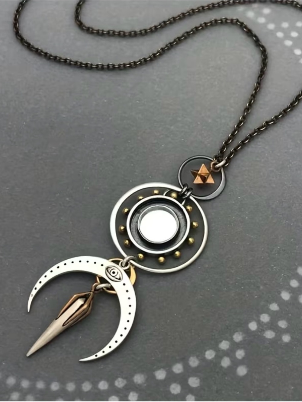 Gothic Retro Moon Anime Collectible Necklace NEW Jewelry Witch Magic Womens Gift